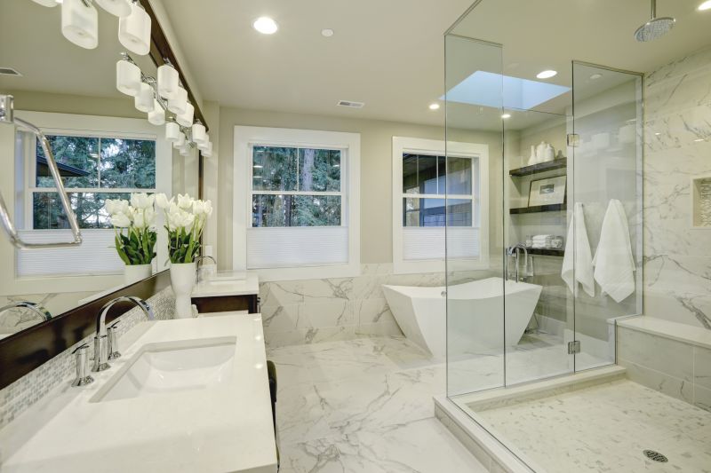 Expansive Bathroom Space